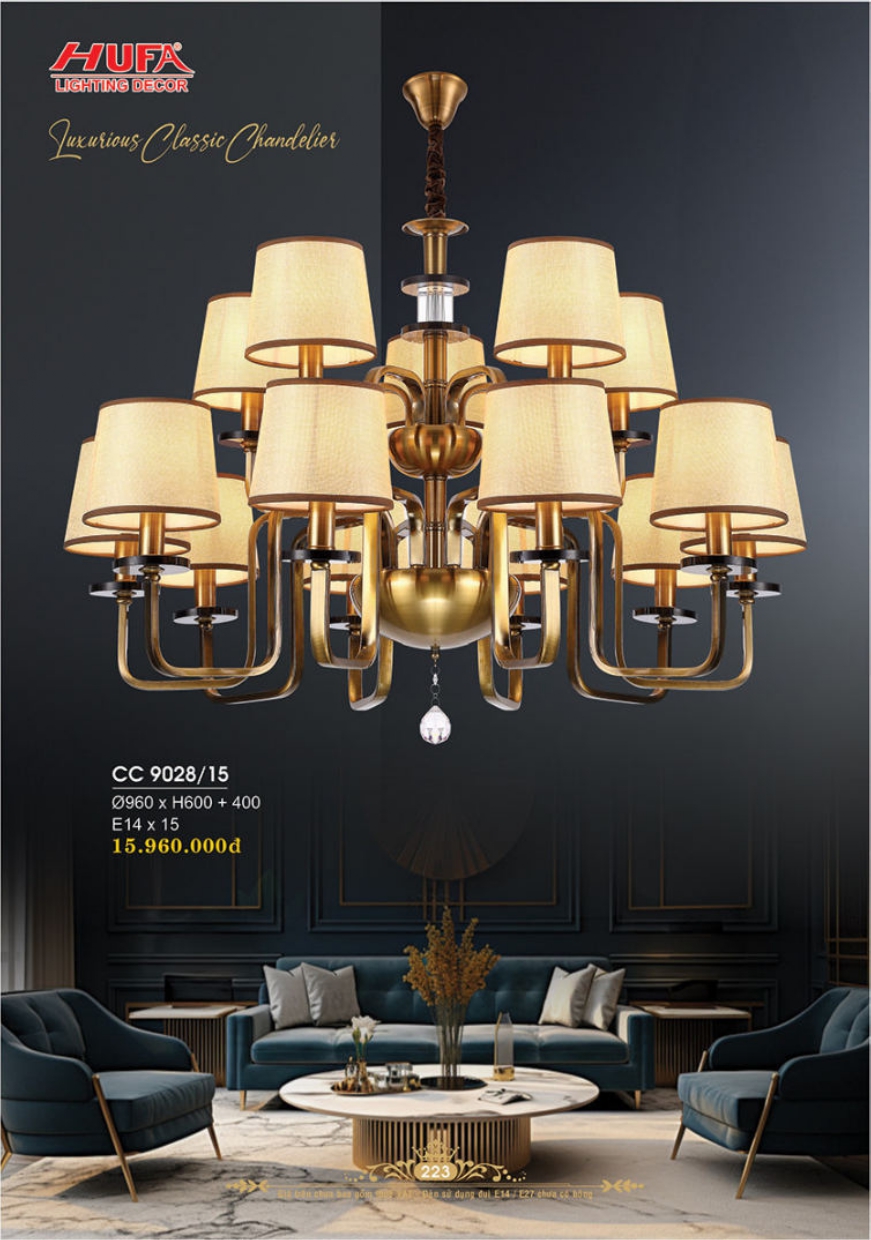 Bảng giá đèn trang trí HUFA